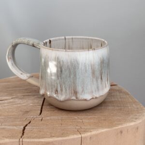 Morgendis, håndlavet krus med hank