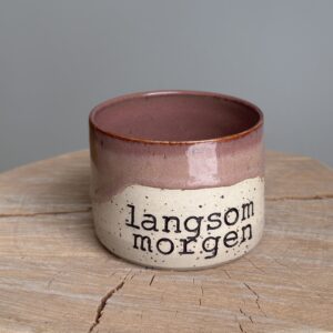 langsom morgen - tekstkop uden hank