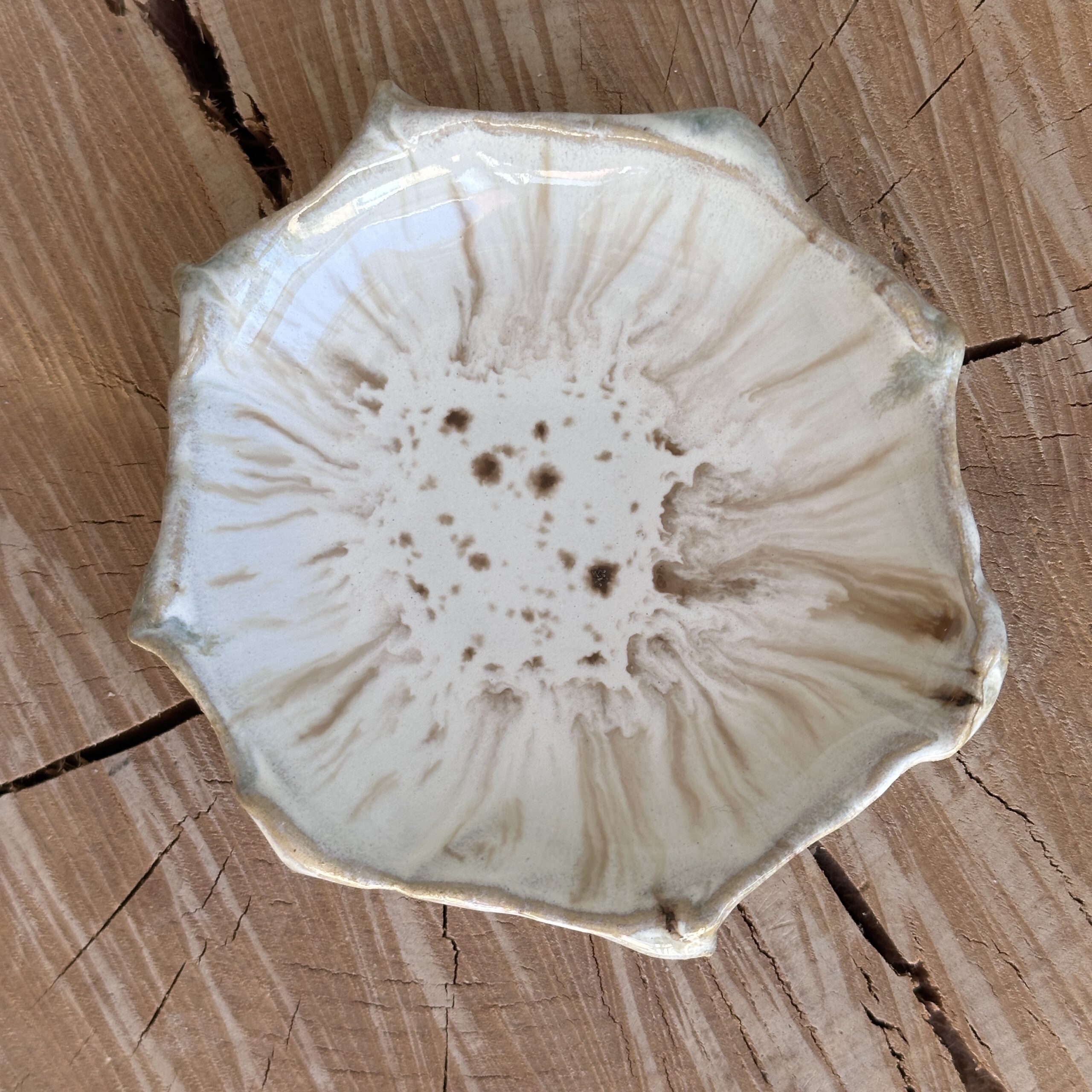Bølgeskvulp, mini skål - Billede 2