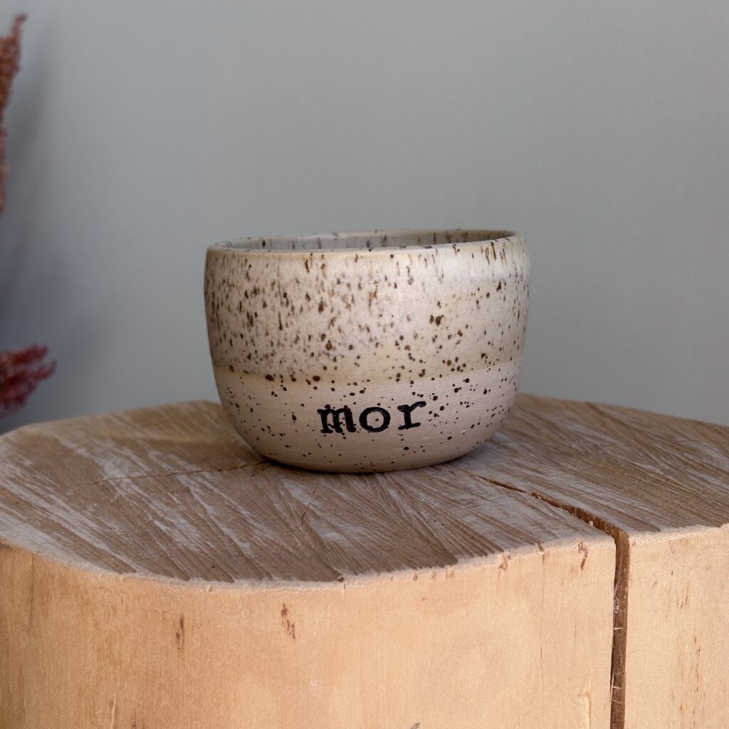 MOR-kop, håndlavet keramik