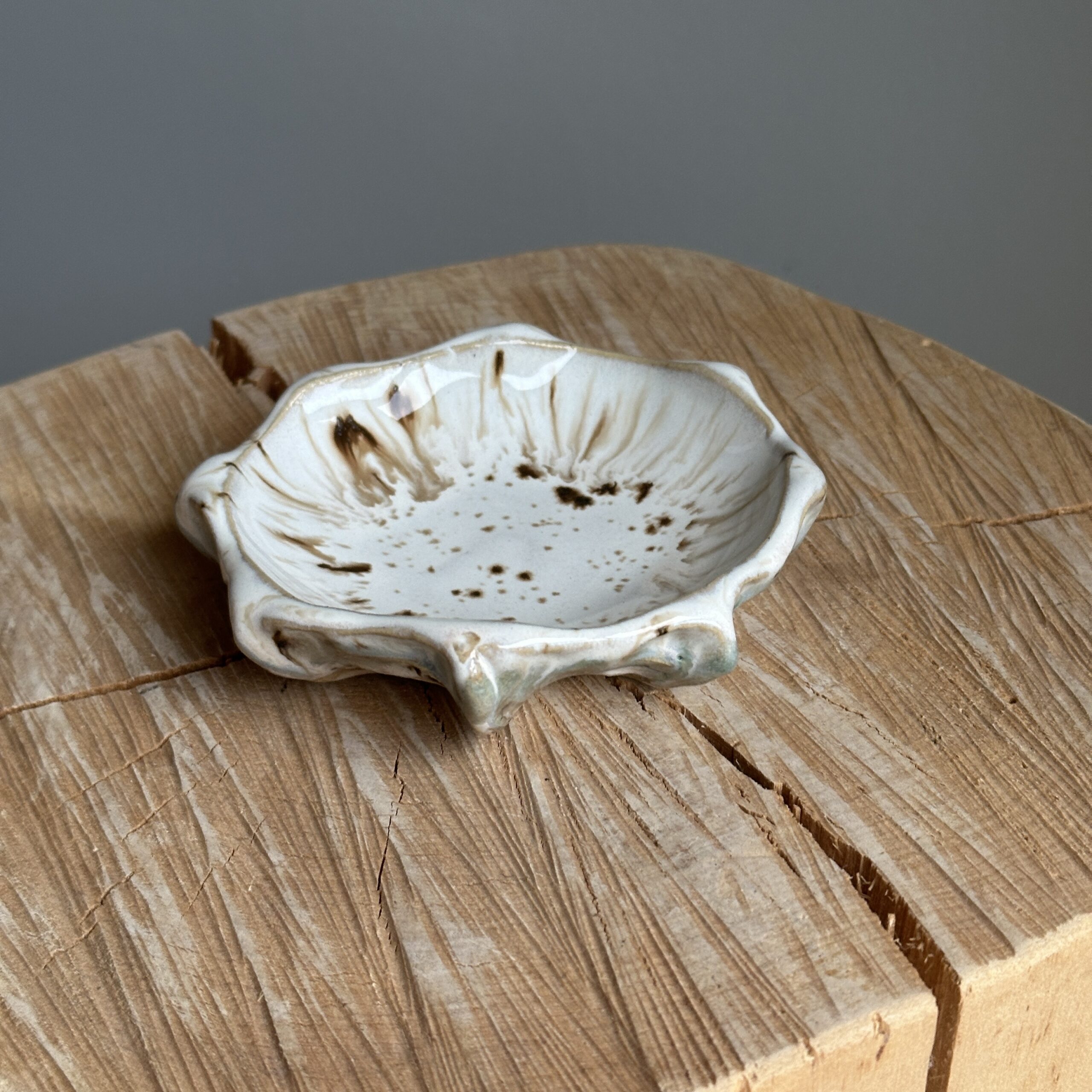 Mini BØLGESKVULP, snackskål, smykkeskål, smør- salt
